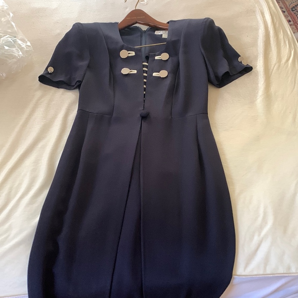 Navy blue dress